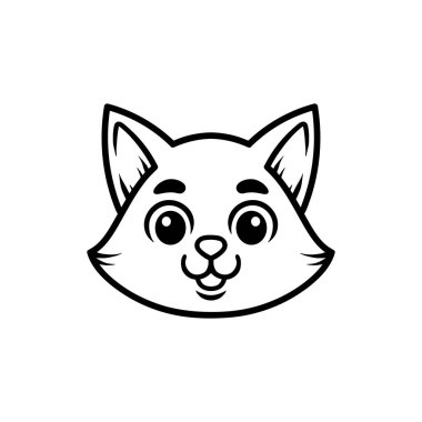 eğlenceli kedi kafası karikatürü resim çizimi klasik klasik klasik tasarım çizimi çizimi