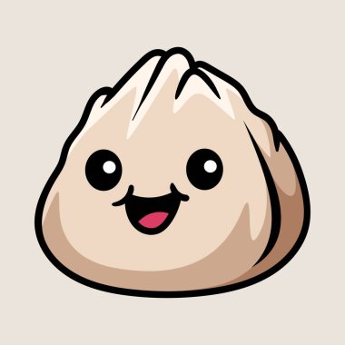 eğlenceli ve sevimli bir gamzeli karikatür karakteri izole edilmiş renkli çizim tarzı çizim klasik klasik tasarım çizimi çizimi