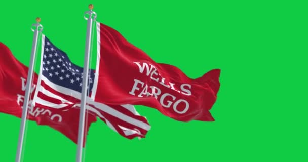 San Francisco États Unis 1Er Août 2023 Wells Fargo Bank — Video