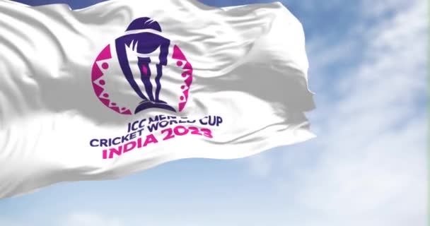 Ahmedabad Ottobre 2023 Coppa Del Mondo Cricket Maschile Della Cpi — Video Stock