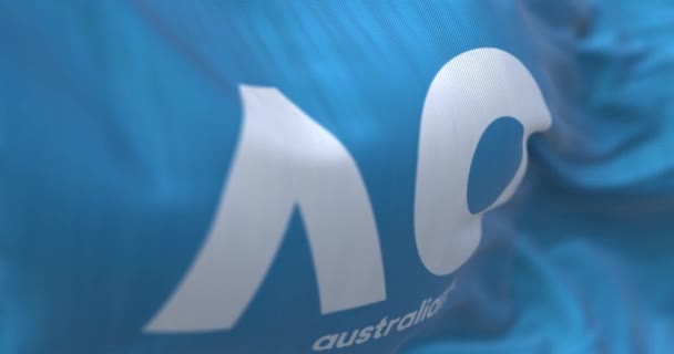 Мельбурн Dec 2023 Закрытие Открытого Чемпионата Австралии Теннисный Турнир Проводится — стоковое видео
