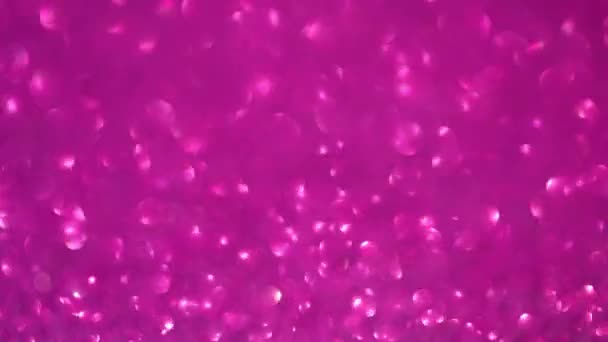 Pink Background Festive Defocus Bokeh — Wideo stockowe