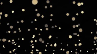 Koyu arkaplanda şenlikli sarı sönmüş ışık