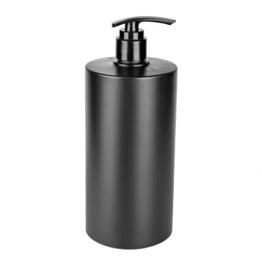 siyah şampuan şişesi ve izolasyon cihazı..