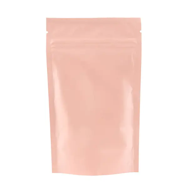 Pembe Yumuşak Duş jeli beyaz arkaplanda izole.