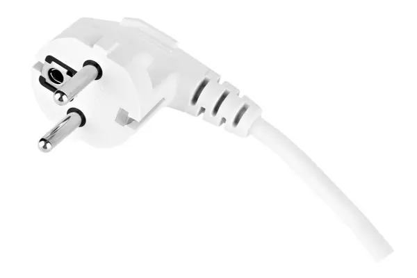 beyaz elektrik prizi izole edildi.