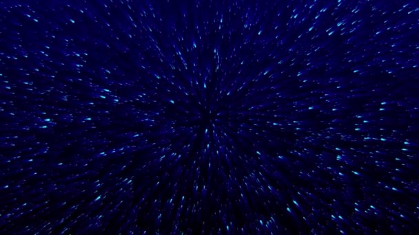 Sterne Oder Linien Formen Eine Nahtlose Schleifenrotationsanimation Raumfahrersternchen — Stockvideo