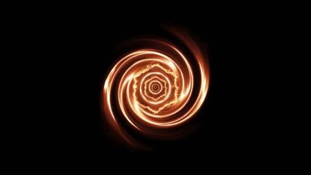Волшебные Заклинания Доктора Стрэнджа Огненный Шар Диагональ Прямоугольная Анимация — стоковое видео