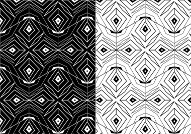 Kusursuz geometrik desen arkaplanının vektör çizimi, elmas şekli neredeyse her şeyde tekrar eden tasarım