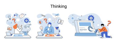 Kişinin bilişsel aktivitesini ve imajları, fikirleri, kavramları tanımlama ve ilişkilendirme yeteneğini belirleyen bilincin işlevselliği düşünme süreci, değişimlerinin olasılıklarını belirler.