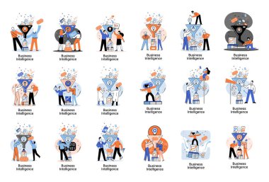 İş zekası, veri analizi, stratejik iş kararları almak için analitik bilgi toplamak. Sonuç almak için sorun çözme, yönetim araçları, girişim stratejisi geliştirme