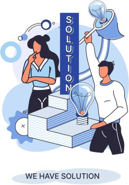 İş ekibinin çalışması sonucu çözüme ulaşılıyor. Yeni başlayanlar. Amaç düşünmek. Teşkilat tarafından yapılan işbirliği ekibi oluşturur. Yaratıcı başarılı yönetim metaforu, karar ve takım çalışması