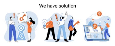 İş ekibinin çalışması sonucu çözüme ulaşılıyor. Yeni başlayanlar. Amaç düşünmek. Teşkilat tarafından yapılan işbirliği ekibi oluşturur. Yaratıcı başarılı yönetim metaforu, karar ve takım çalışması