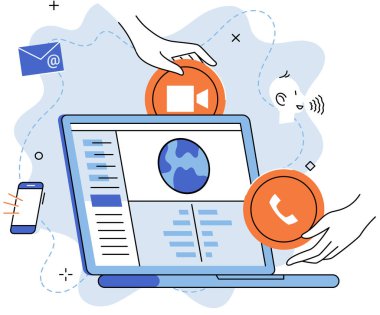 Birleşmiş iletişim, diğer ağlarla bilgisayar ağı bağlantıları. İşbirliği servisi. İletişim entegrasyon platformu, tutarlı birleşik kullanıcı arayüzü kavramı. Çevrimiçi yönetim