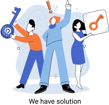 İş ekibinin çalışması sonucu çözüme ulaşılıyor. Yeni başlayanlar. Amaç düşünmek. Teşkilat tarafından yapılan işbirliği ekibi oluşturur. Yaratıcı başarılı yönetim metaforu, karar ve takım çalışması