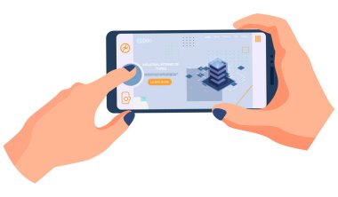 İnternet şeyleri, dijital bilgi teknolojisi olan akıllı telefonları tutan insanlar. Büyük veri işleme merkezi, geleceğin sunucu enerji istasyonu. Küresel transfer teknolojisi 4ir devrim, YZ, IOT