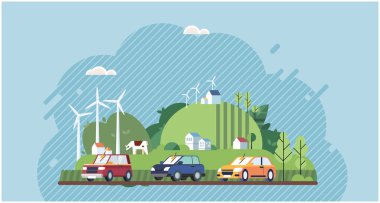 Ekolojik seyahat, koruma, iklim değişikliği, küresel ısınma ve doğanın kırılganlığı için metafor. Çevre işaretleri. Dünya 'yı yok etme sebepleriyle. Gezegeni kurtar. Dünya günü