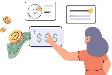 Kişisel ya da kurumsal bütçeyi analiz eden kişi. Mali muhasebe kavramı ve mali gelir, kazanç ve harcamaların hesaplanması denge kontrolü. Akıllı ve sorumluluk sahibi gelir yönetimi