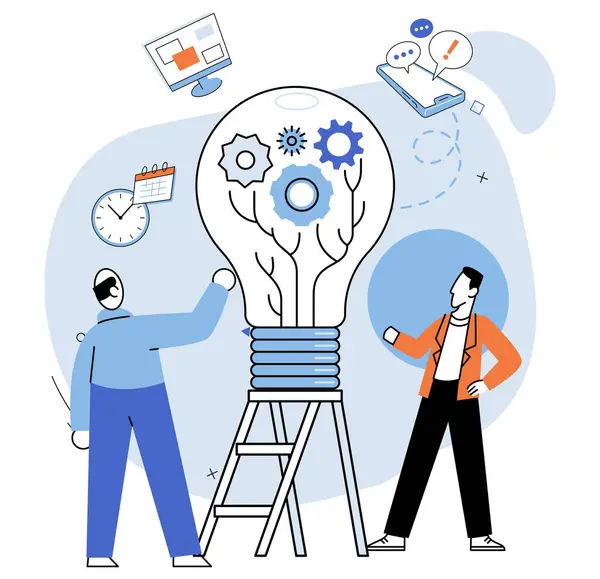 Birlikte başarının ortaklığı, takım çalışması sorunu çözmede yardımcı olur. İş adamları ortak sorunlarla çalışır. Yeni fikir kavramında birlikteliğe, işbirliğine ve işbirliğine destek