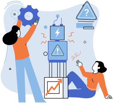 Takım çözme sorunları Liderlik hedef kavramına ulaşmak için çalışanlara rehberlik eder Sorunlu iş insanları sorar Sorular çözer iş sorunları, işbirliği veya şirket içinde işbirliği