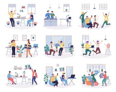 Dinlenme odası vektör illüstrasyonu. Sakin bir oda deneyimi yaşayın ve huzur bulun. Huzurlu bir yerde dinlenin. Huzur ve sükunet getirin.