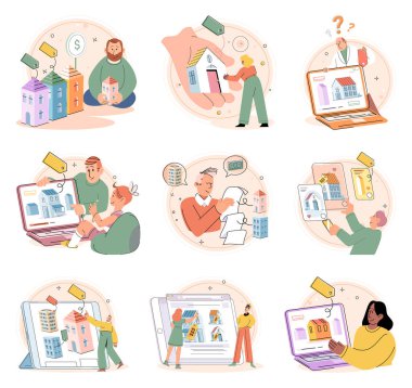 Konut satın almak ve seçmek. Alıcının yatırım potansiyeline dayanarak verdiği bilgilendirme kararı konut satın almanın önemli bir dönüm noktasıydı.