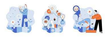 Vektör çizimini başlat. Yaratıcı ve eşsiz bir yaklaşım rekabetten ayrı olarak başlatılabilir. Konseptleşme ve yürütme projesi dikkatli planlama ve stratejik düşünme gerektirir. Başlangıç