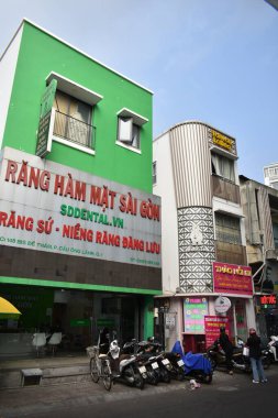 Ho Chi Minh Sokak Sahnesi (Saygon) Vietnam