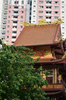 Ho Chi Minh 'deki Budist Tapınağı (Saygon) Vietnam