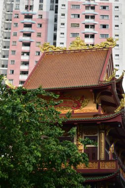 Ho Chi Minh 'deki Budist Tapınağı (Saygon) Vietnam