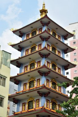 Ho Chi Minh 'deki Budist Tapınağı (Saygon) Vietnam
