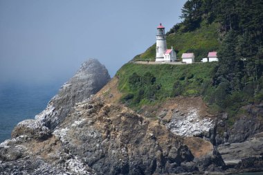 Heceta baş deniz feneri, Oregon Sahili, ABD