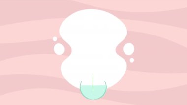 güzel pembe çiçek vazosu