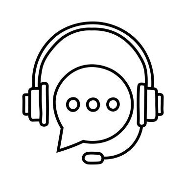 Simgeyi destekle. El çizimi biçimi.