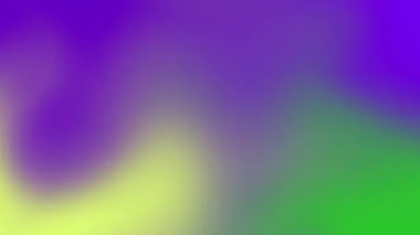 Mor ve yeşil gradyan arkaplan canlandırması