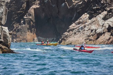 Neşeli bir deniz kanosu macerasına atlayın ve Arequipa Peru 'nun vahşi güzelliklerini keşfedin.