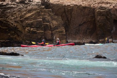 Neşeli bir deniz kanosu macerasına atlayın ve Arequipa Peru 'nun vahşi güzelliklerini keşfedin.