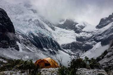 CORDILLERA BLANCAK 'IN ŞAMPİYAZ VİETLER Anchas Peru