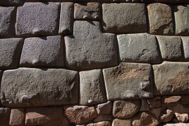 Seyahat, macera ve tarih: Cusco, Peru 'daki İnka taş duvarları, İnka mimarisi ve işçiliğinin olağanüstü bir örneği