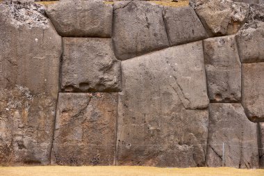 Sacsayhuamn is a monumental Inca fortress located on the outskirts of Cusco, Peru. This UNESCO World Heritage Site is renowned for its remarkable stone masonry, with massive stones intricately fitted together without the use of mortar clipart