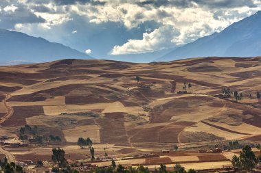 Moray ve Maras yakınlarındaki tarlalarda sonsuz bir güzellik eski tekniklerin nefes kesici manzaralarla buluştuğu yerde. Perus tarım tarihinin kalbi hala burada gelişiyor.
