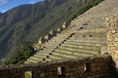 And Dağları 'nın tepelerine tünemiş Machu Picchu İnka medeniyetinin görkeminin bir kanıtı olarak duruyor. Sisli tepeler ve yemyeşil yeşilliklerle çevrili bu antik harikalar saygı ve saygı uyandırır.
