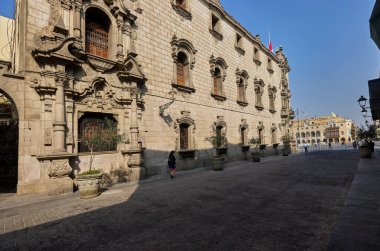 Lima, Peru 'daki tarihi sömürge mimarisi, bu UNESCO Dünya Mirası Alanının güzelliğini ve cazibesini yansıtıyor. Tarihi merkez.