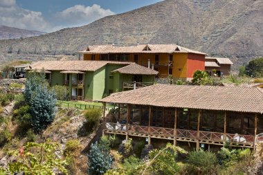 Peru 'nun Kutsal Dağlık Vadisi Cusco Peru' da Huzurlu Eko-Loca.