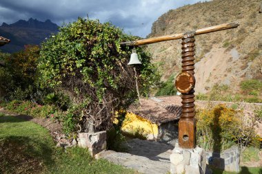 Peru 'nun Kutsal Dağlık Vadisi Cusco Peru' da Huzurlu Eko-Loca.