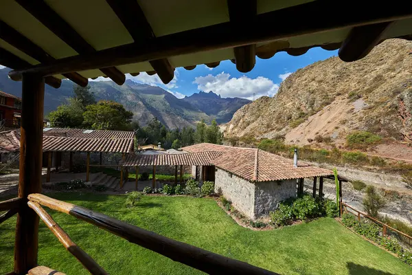 Peru 'nun Kutsal Dağlık Vadisi Cusco Peru' da Huzurlu Eko-Loca.