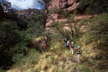 Penguen Kanyonu 'ndaki nefes kesici Tinajani Kanyonu' nu keşfetmek doğanın saf güzelliği ve yükselen kaya oluşumları bizi suskun bırakıyor. Buradaki her adım zamanda yolculuk gibi geliyor. Puno Peru