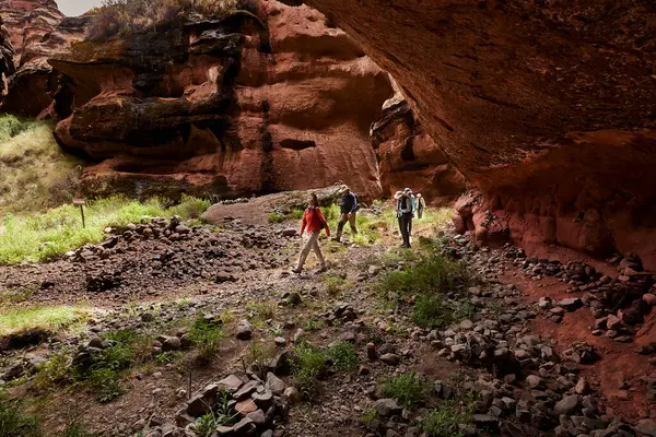 Penguen Kanyonu 'ndaki nefes kesici Tinajani Kanyonu' nu keşfetmek doğanın saf güzelliği ve yükselen kaya oluşumları bizi suskun bırakıyor. Buradaki her adım zamanda yolculuk gibi geliyor. Puno Peru
