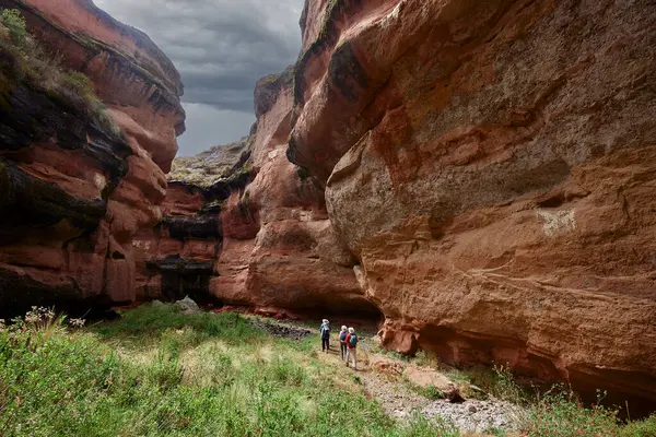 Penguen Kanyonu 'ndaki nefes kesici Tinajani Kanyonu' nu keşfetmek doğanın saf güzelliği ve yükselen kaya oluşumları bizi suskun bırakıyor. Buradaki her adım zamanda yolculuk gibi geliyor. Puno Peru