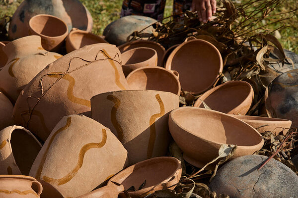 the firing process of clay pottery in Huancas brings earth to life. Each vessel, shaped by ancestral hands, hardens in the heat, transforming into a timeless symbol of tradition, resilience, and cultural heritage in Chachapoyas.